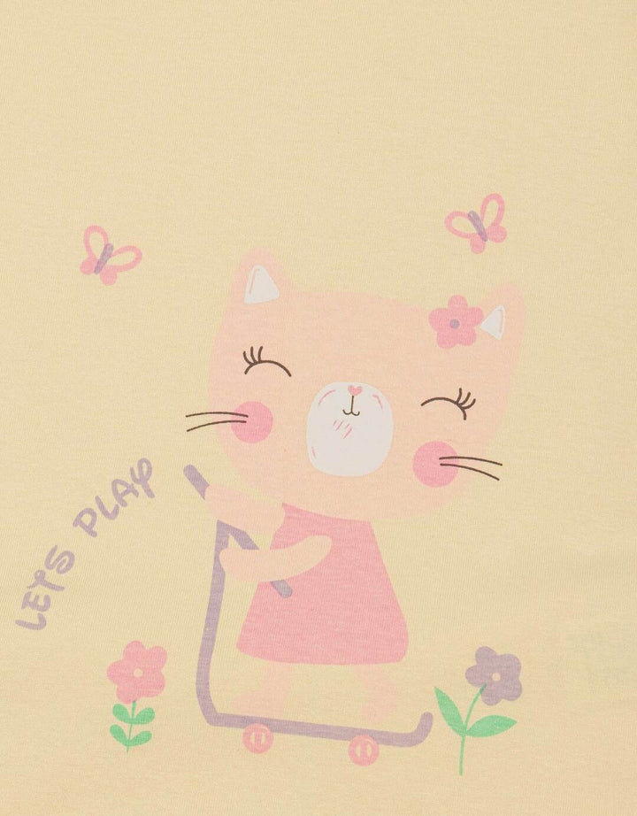 Little M Print Rabits Setelan Baju Anak Perempuan