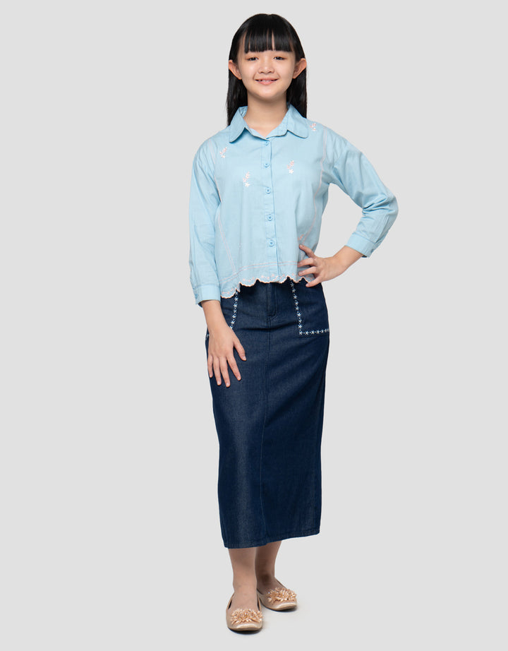 Exit Girls Rona Serasi Kala Series Blouse Anak Perempuan