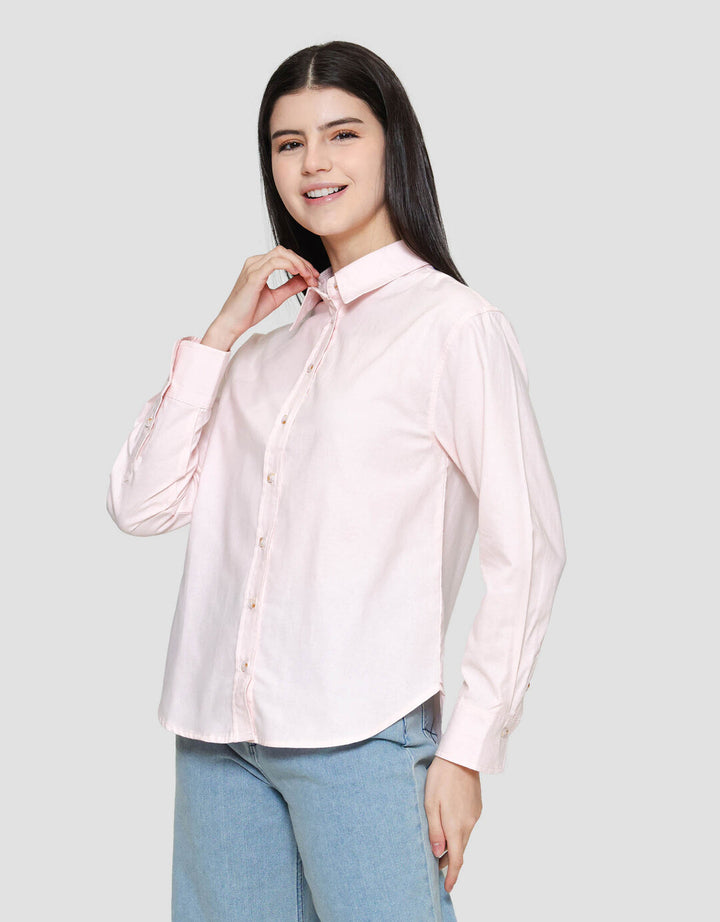 St. Yves Soft Oxford Relax Kemeja Wanita