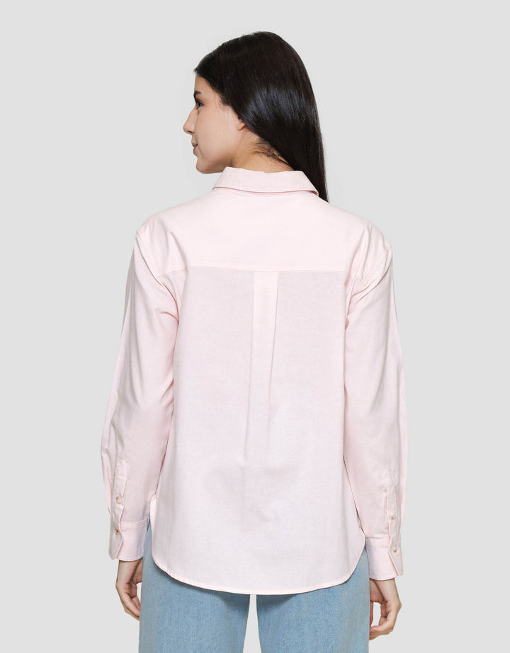 St. Yves Soft Oxford Relax Kemeja Wanita