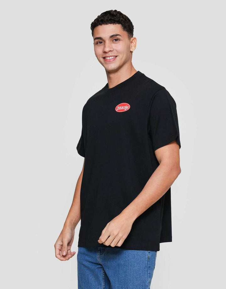 Aos Rockstar Concept Retro Space Diner Nukacoke Kaos Pria