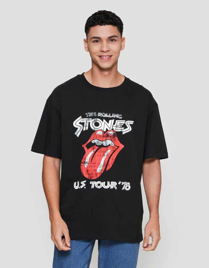 Aos Universal Music Theme Rockstar Rolling Stone US Tour Kaos Pria