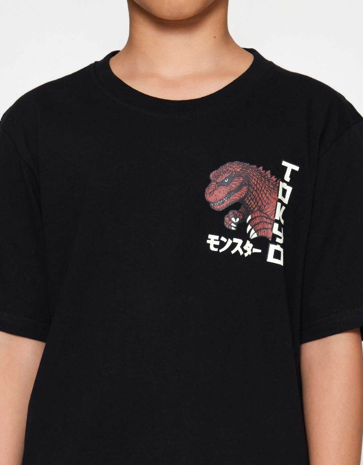 Nevada Dino Tokyo Kaos Anak Laki-laki