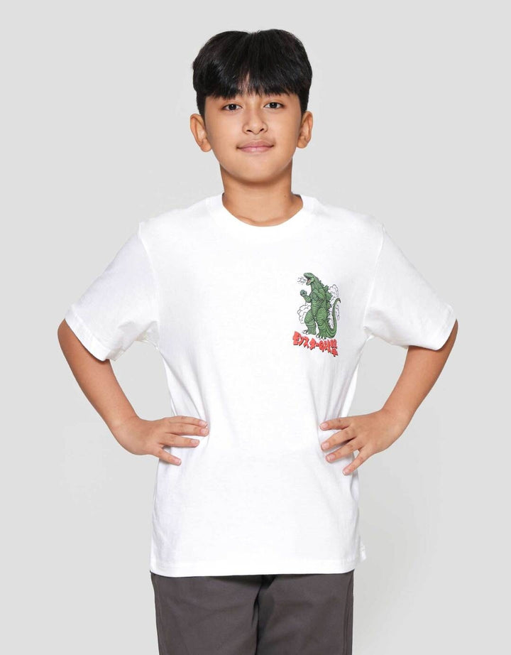 Nevada Dino Hand Kaos Anak Laki-laki