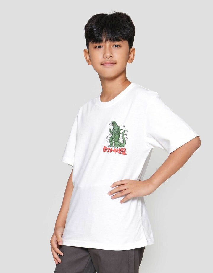Nevada Dino Hand Kaos Anak Laki-laki