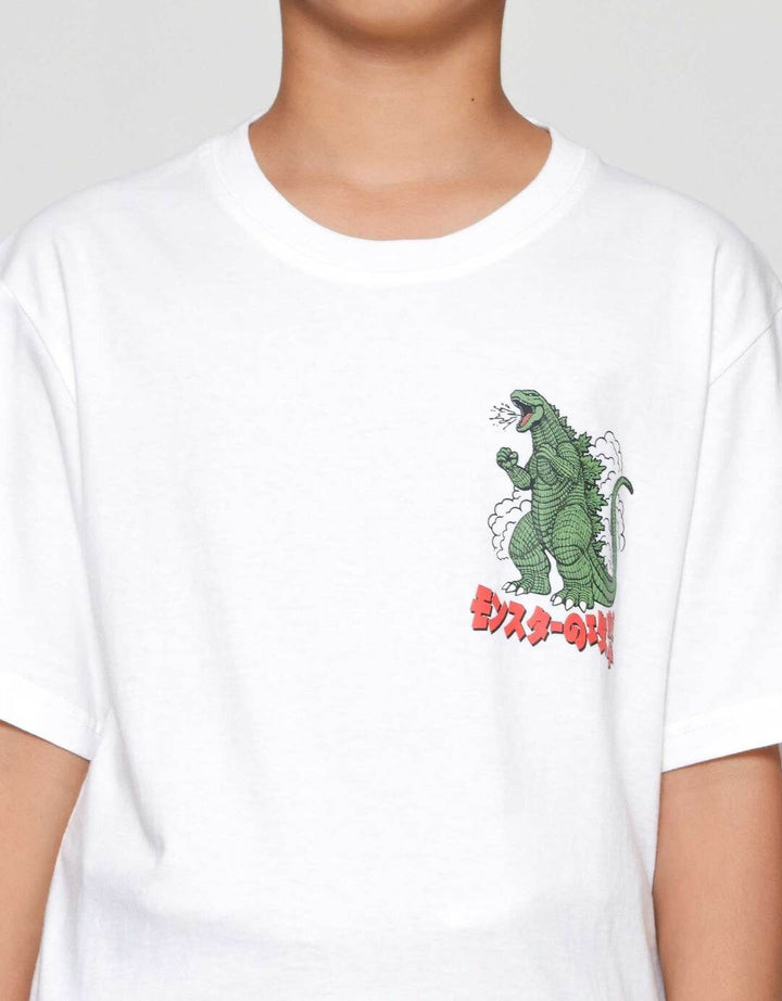 Nevada Dino Hand Kaos Anak Laki-laki