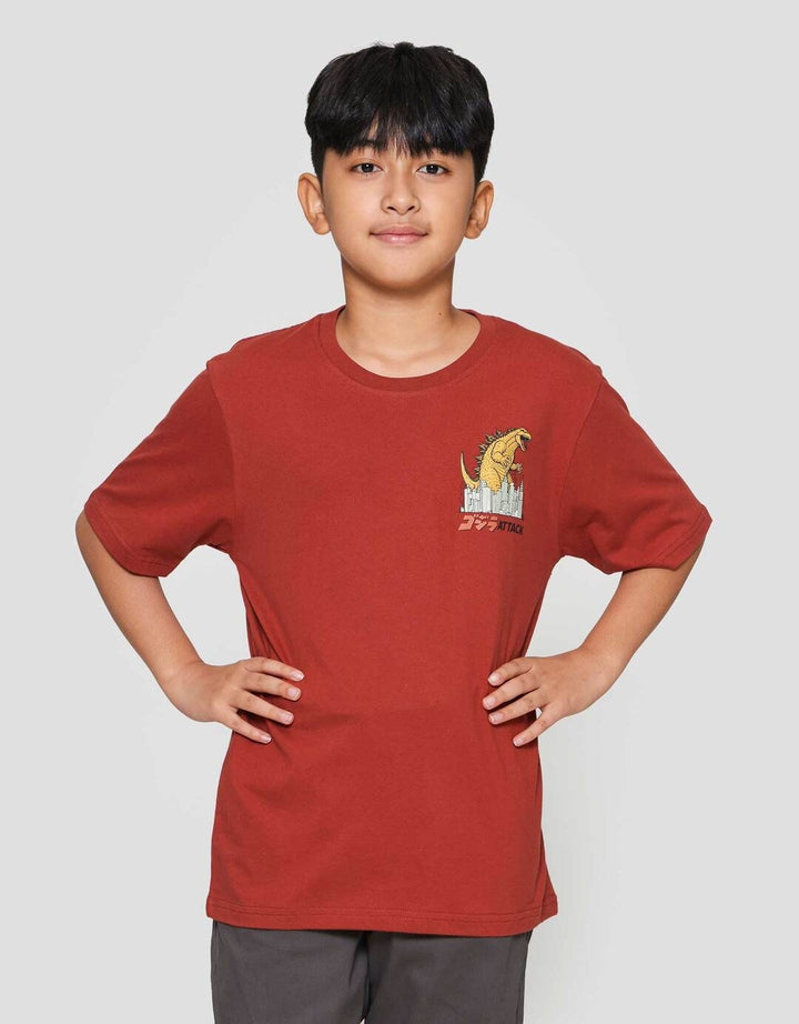 Nevada Dinosour Kaos Anak Laki-laki