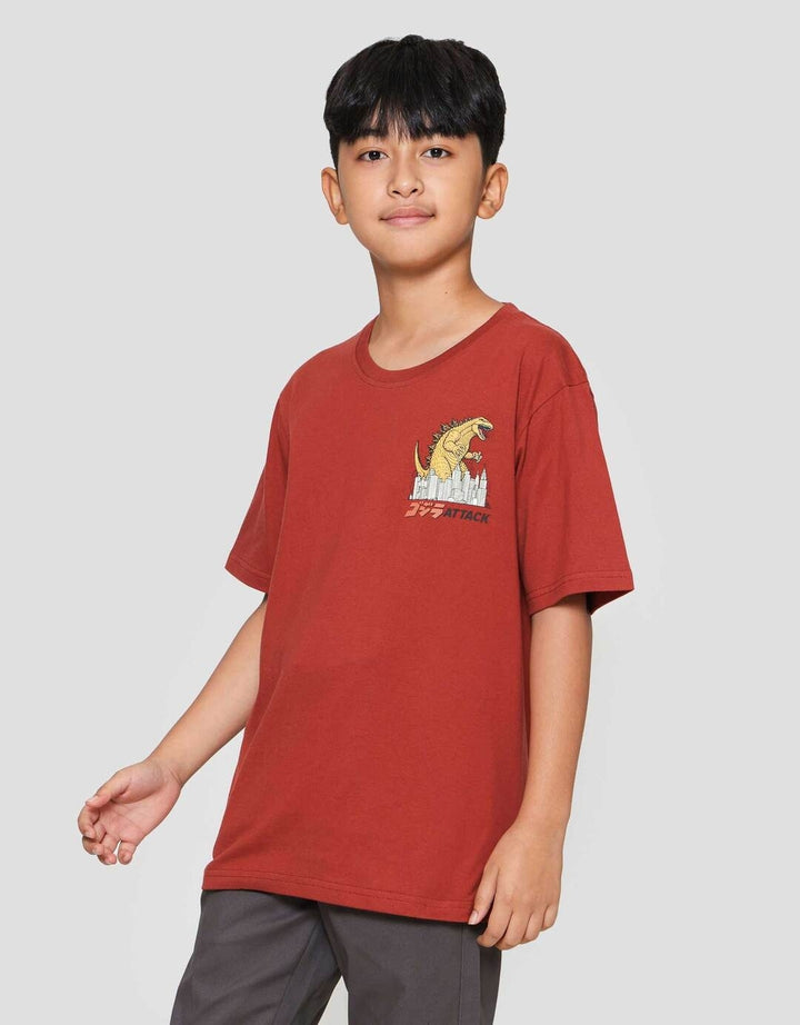 Nevada Dinosour Kaos Anak Laki-laki