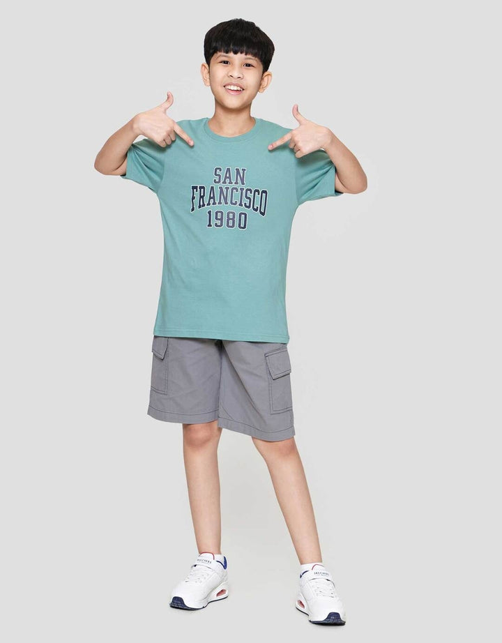 Nevada City San Fransisco Kaos Anak Laki-laki