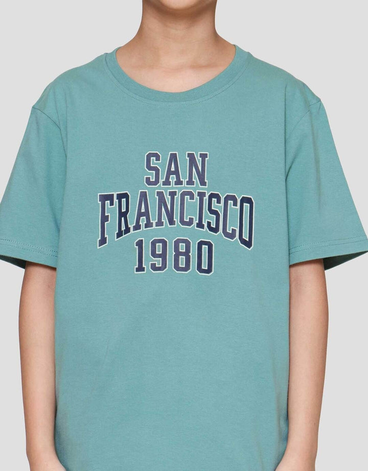 Nevada City San Fransisco Kaos Anak Laki-laki