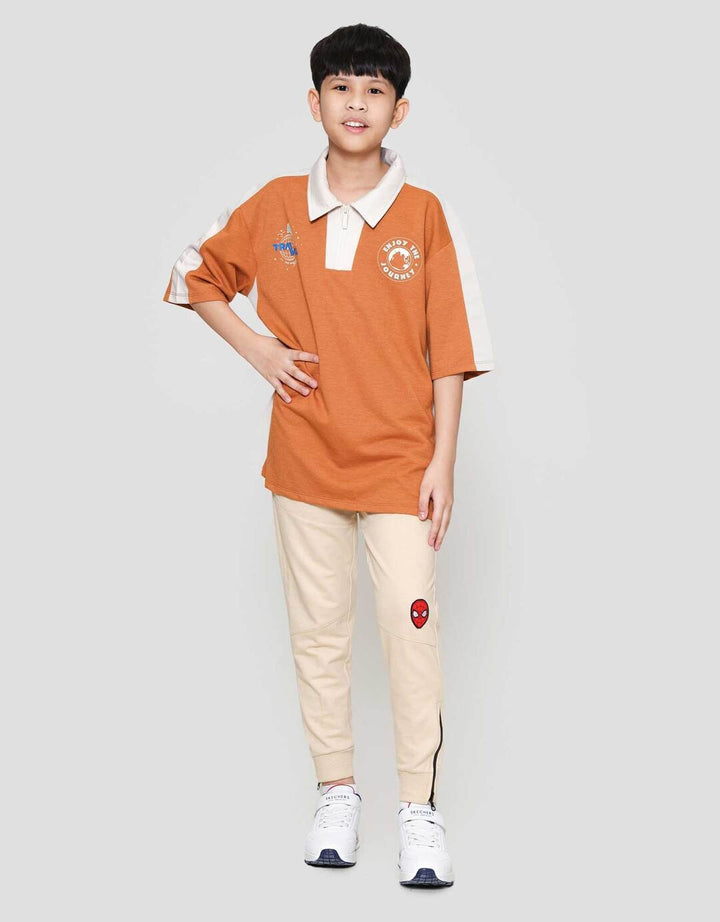 Nevada Half Zipper Sweater Anak Laki-laki