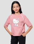 Character Hello Kitty Piping Kaos Anak Perempuan