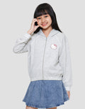 Character Hello Kitty Jaket Hoodie Anak Perempuan