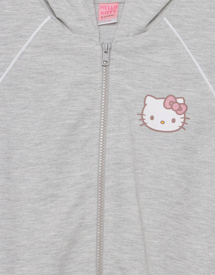 Character Hello Kitty Jaket Hoodie Anak Perempuan