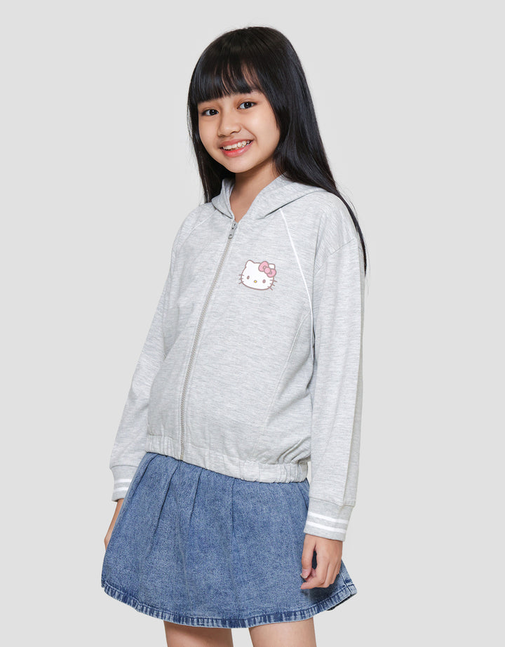 Character Hello Kitty Jaket Hoodie Anak Perempuan