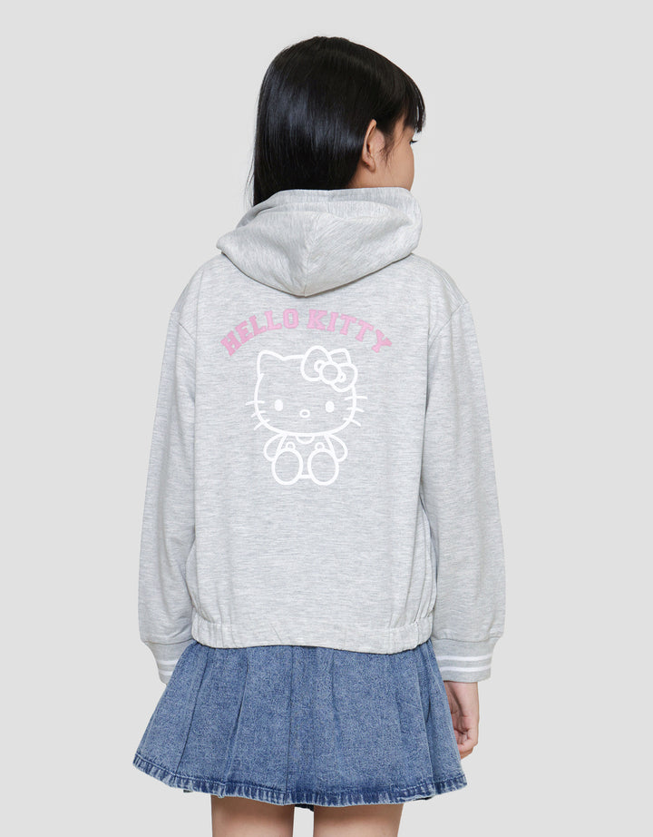 Character Hello Kitty Jaket Hoodie Anak Perempuan