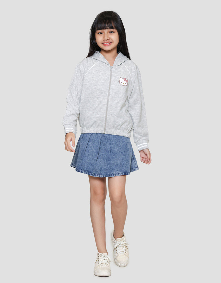 Character Hello Kitty Jaket Hoodie Anak Perempuan