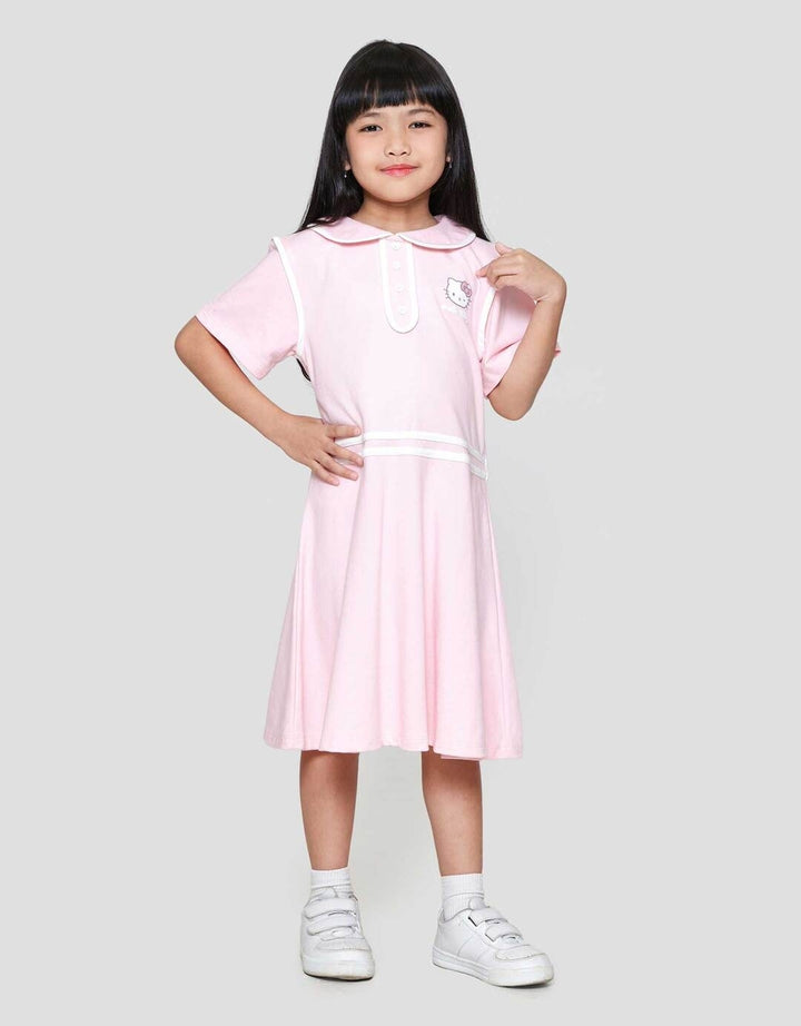 Character Hello Kitty Midi Dress Anak Perempuan