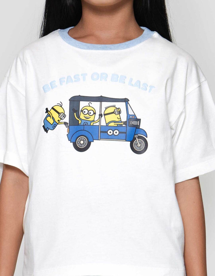 Character Minion Kaos Anak Perempuan