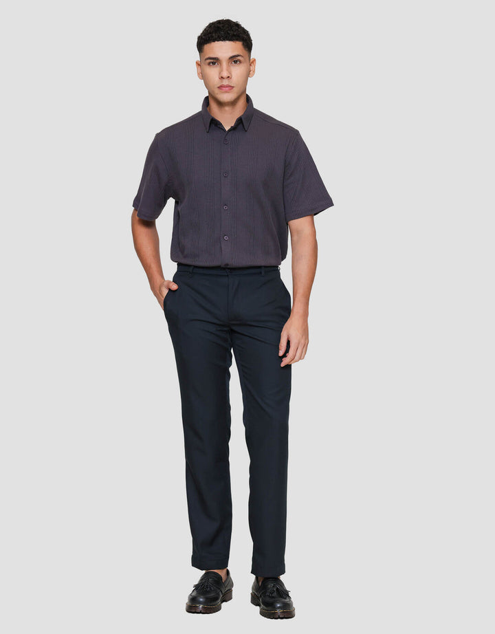 Cole Woven Slim Texture San Celana Panjang Pria