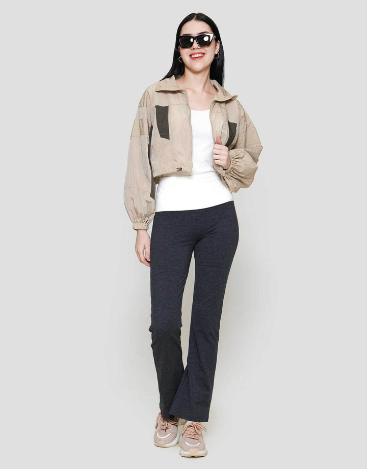 Nevada Sld Boxy Parasut Cut And Sew Jaket Wanita