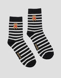 Nevada Quarter Stripe Bear Kaos Kaki Wanita