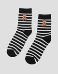 Nevada Quarter Stripe Bear Kaos Kaki Wanita
