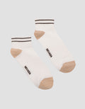 Nevada Ankle Double Stripe Kaos Kaki Wanita