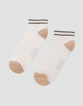 Nevada Ankle Double Stripe Kaos Kaki Wanita