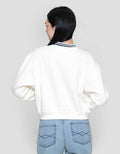 Nevada Crop Fleece Sweater Wanita