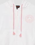Nevada Hoodie Bordir With Back Print Jaket Anak Perempuan