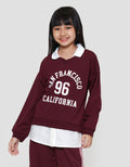 Nevada San Fransisco Sweater Kerah Anak Perempuan