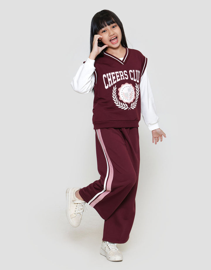Nevada Cheers Club Sweater Anak Perempuan