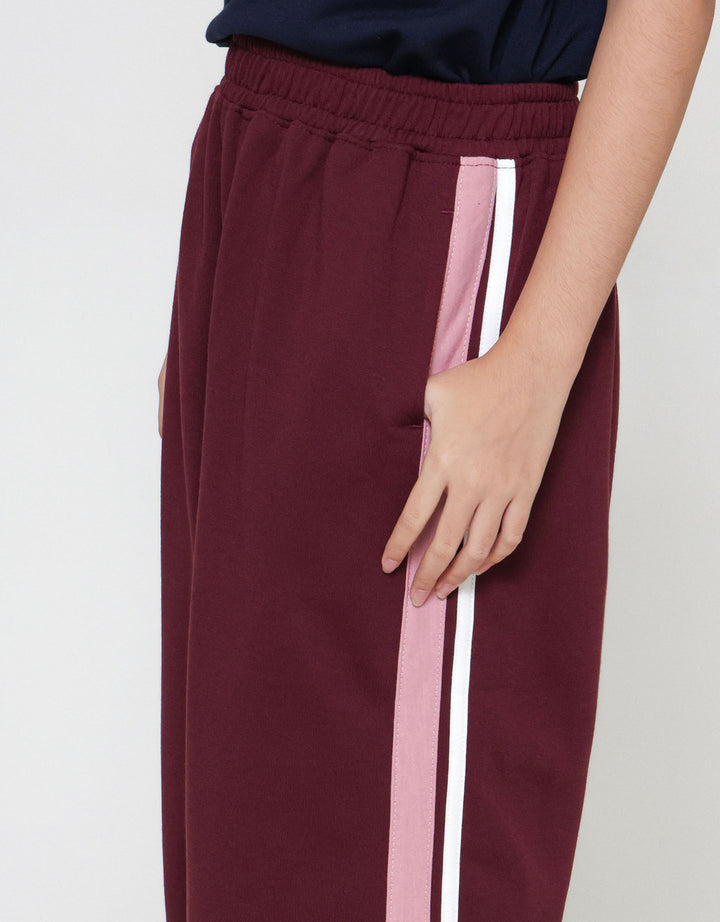 Nevada Stripe Pinggir Celana Panjang Anak Perempuan