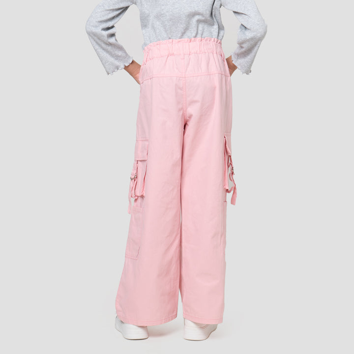 Nevada Pinggang Karet Pocket Celana Anak Perempuan