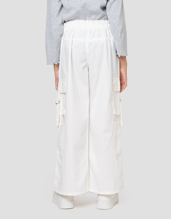 Nevada Pocket Flip Paperbag Cord Celana Anak Perempuan