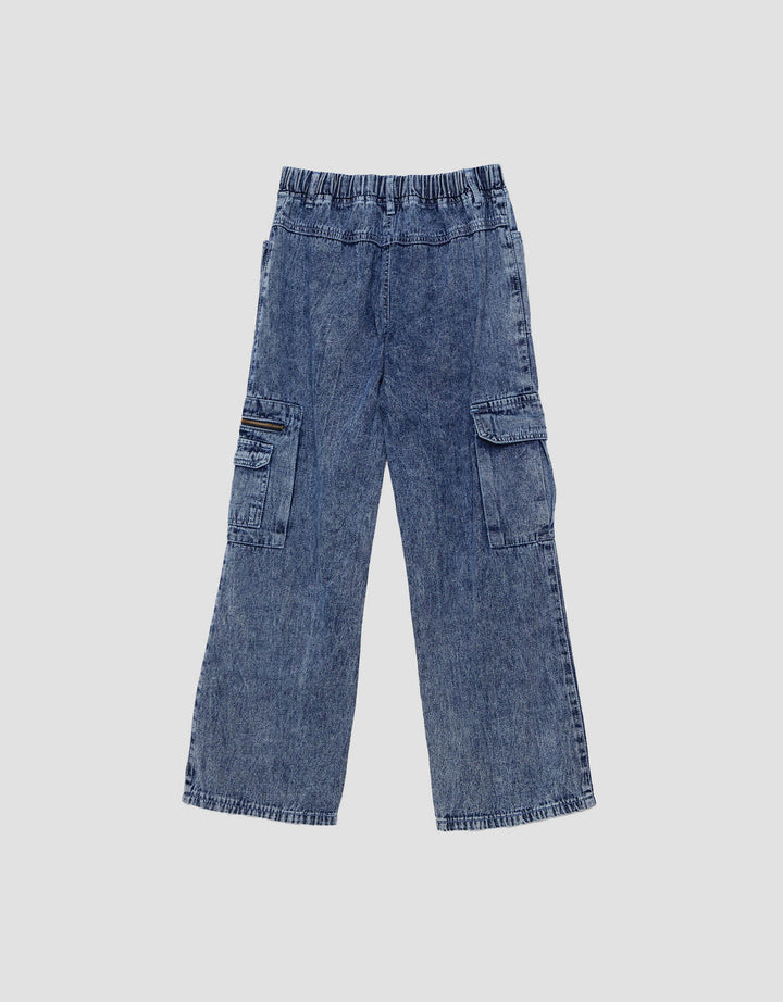 Nevada Pocket With Flip Celana Denim Anak Perempuan