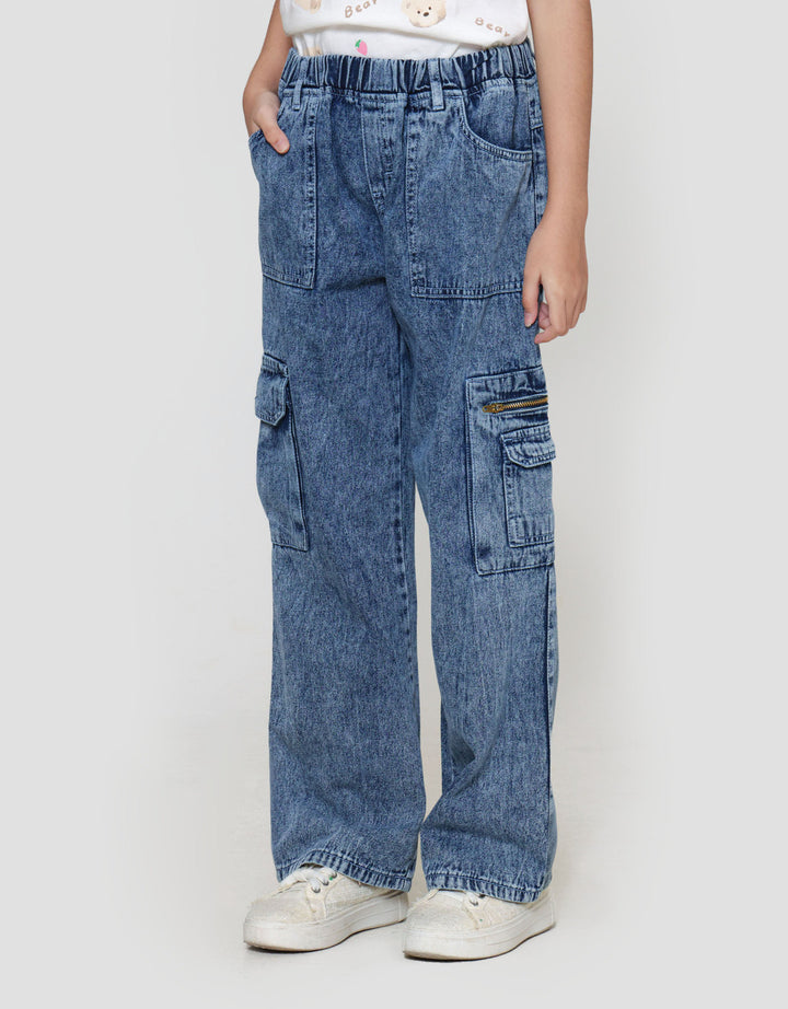 Nevada Pocket With Flip Celana Denim Anak Perempuan