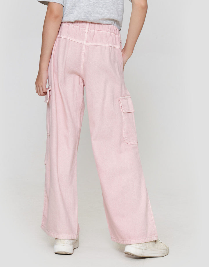 Nevada Cargo Flip Pocket Fold Two Celana Panjang Anak Perempuan