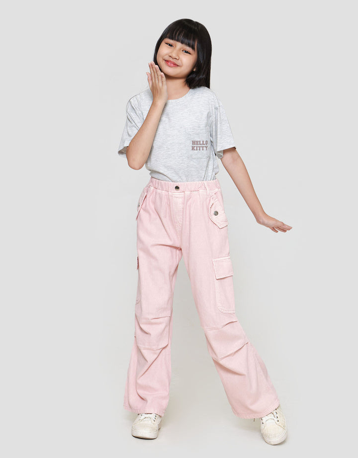 Nevada Cargo Flip Pocket Fold Two Celana Panjang Anak Perempuan