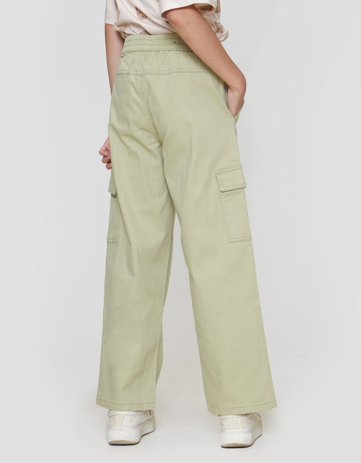 Nevada Pocket Left Right Square Paperbag 2 Celana Panjang Anak Perempuan