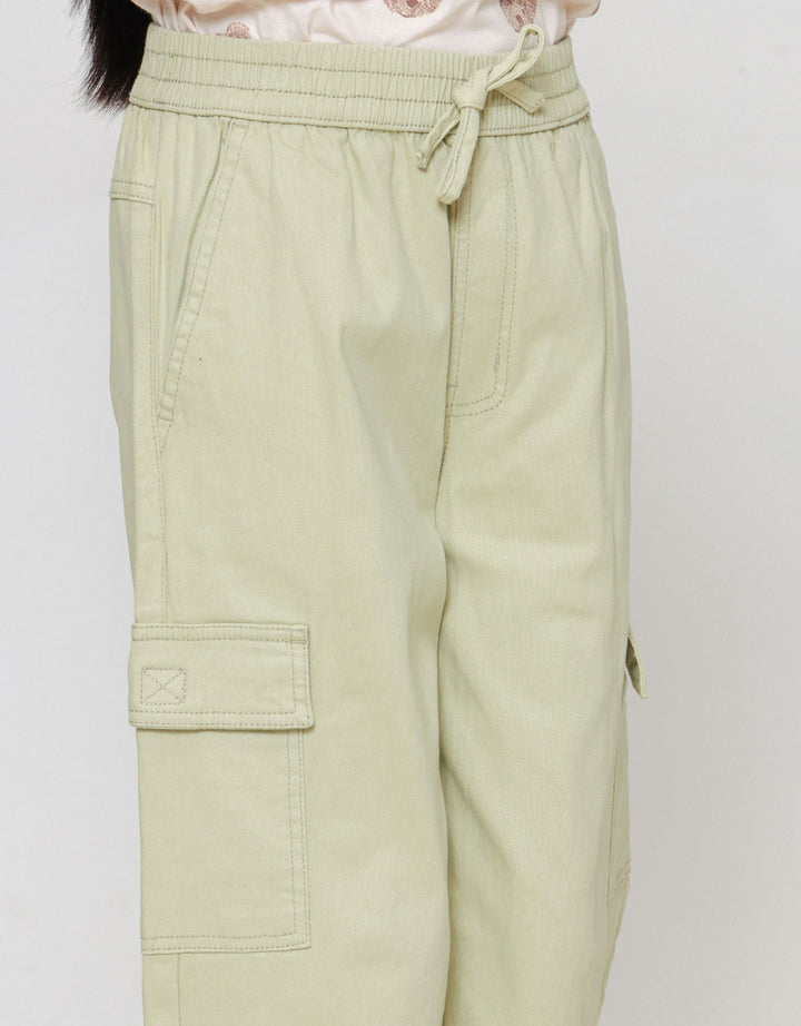 Nevada Pocket Left Right Square Paperbag 2 Celana Panjang Anak Perempuan