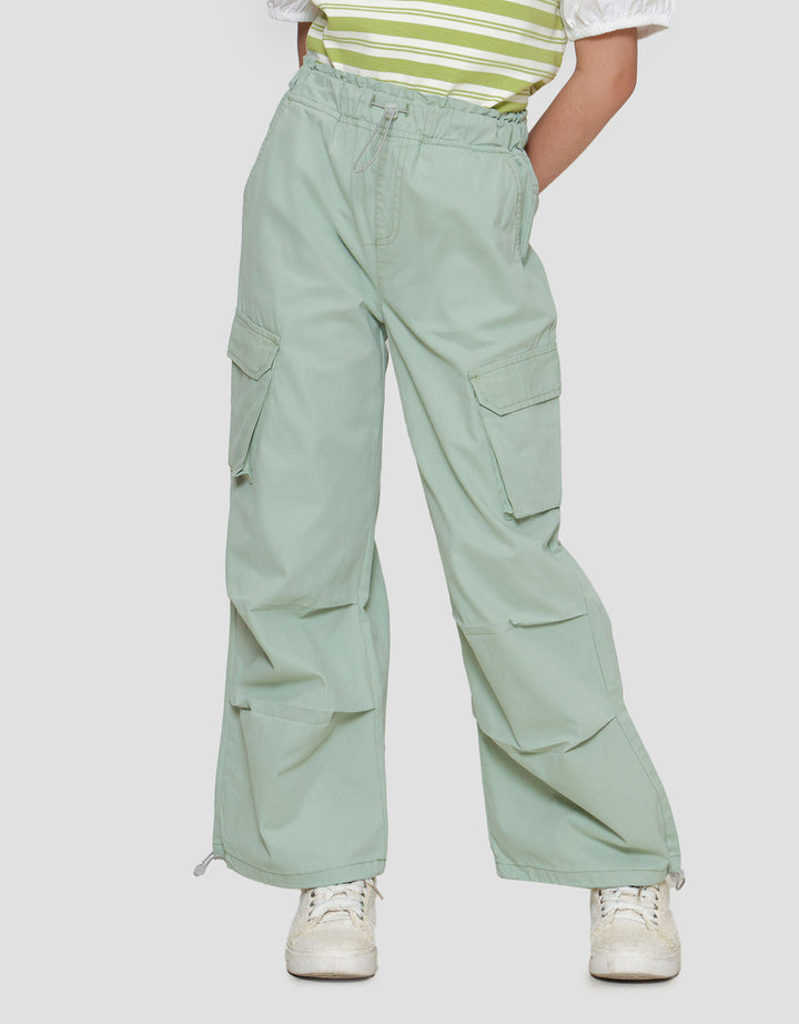 Nevada Cargo Paperbag Celana Panjang Anak Perempuan