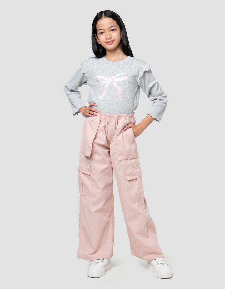 Nevada Pocket Lengkung Bobok Celana Anak Perempuan