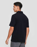 Cole Nyc Twill Knit Spandex Kaos Polo Pria