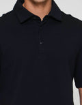 Cole Nyc Twill Knit Spandex Kaos Polo Pria