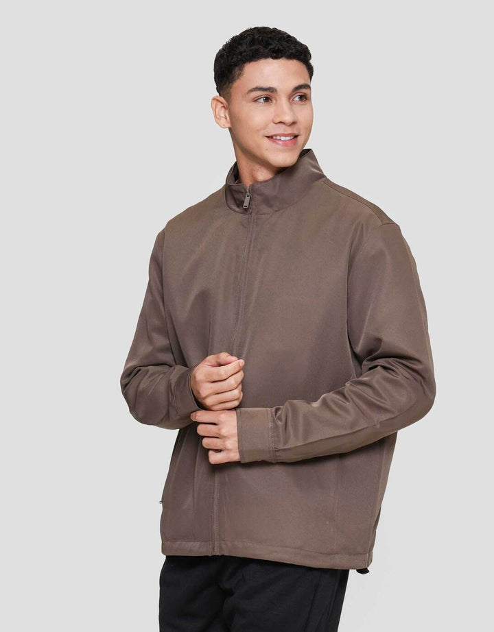 Cole Micro Basic Highneck Jaket Pria