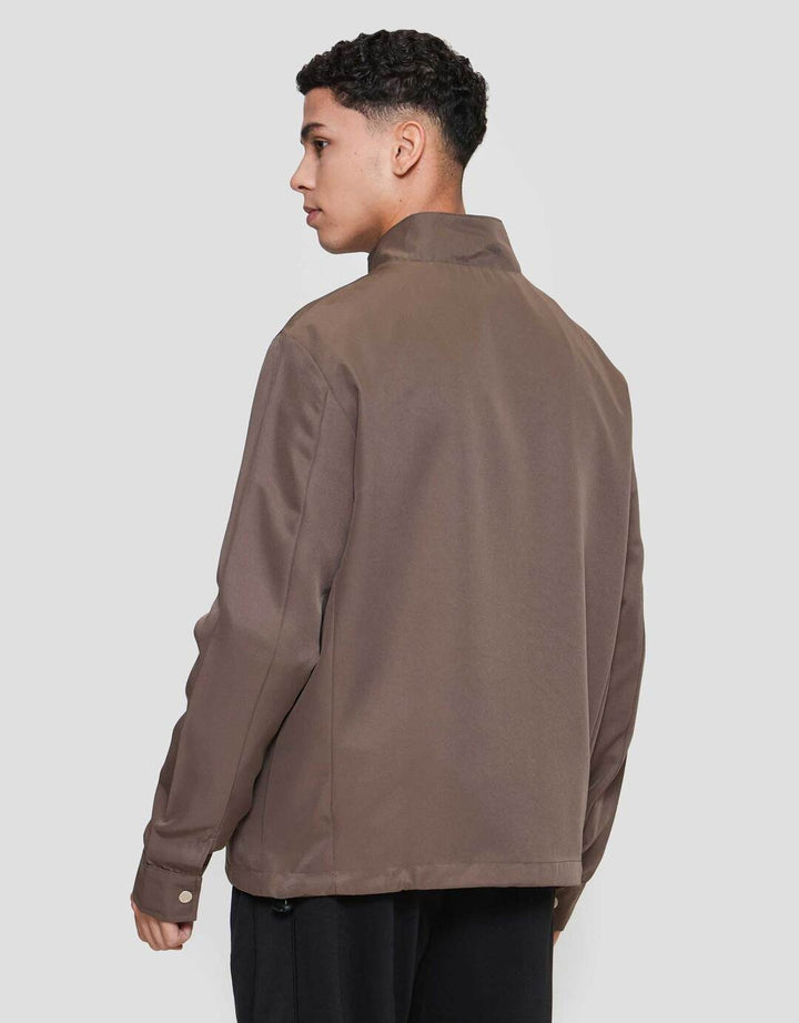 Cole Micro Basic Highneck Jaket Pria