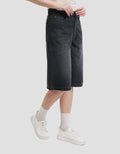 Nevada Baggy Fit Jorts Celana Denim Wanita