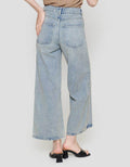 Nevada Wide Leg Celana Denim Wanita